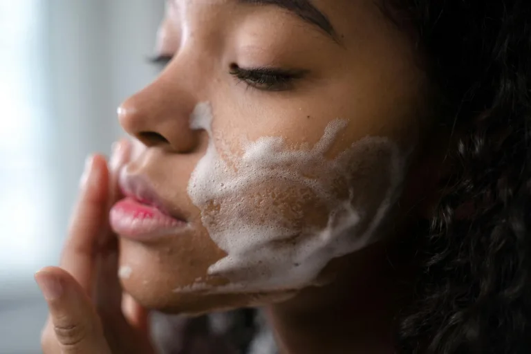 limpiador facial jabón