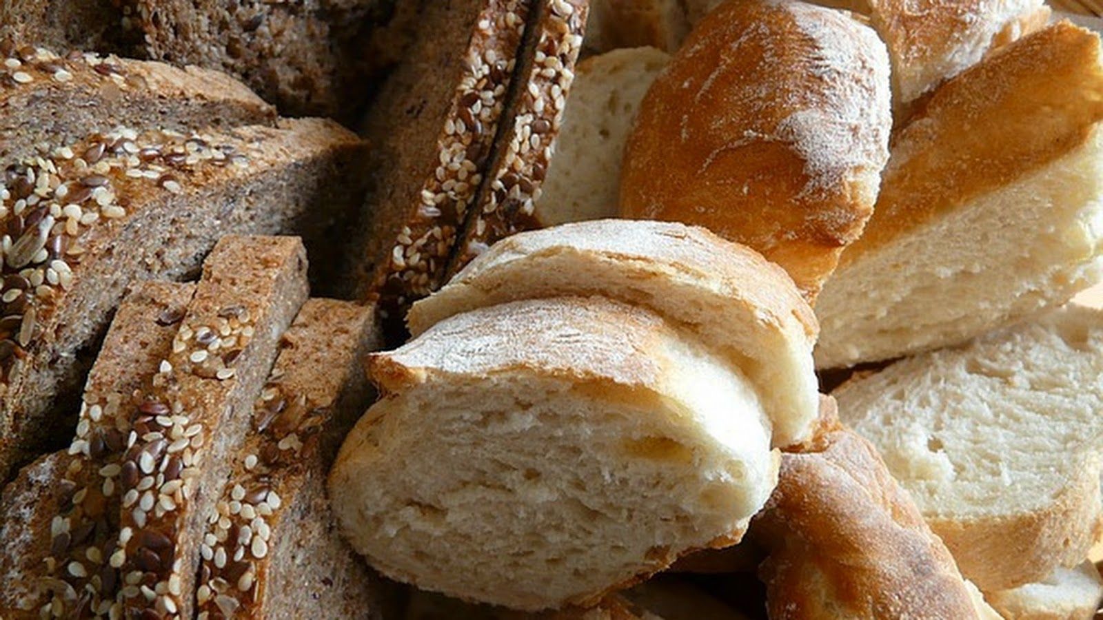 pan blanco, pan integral
