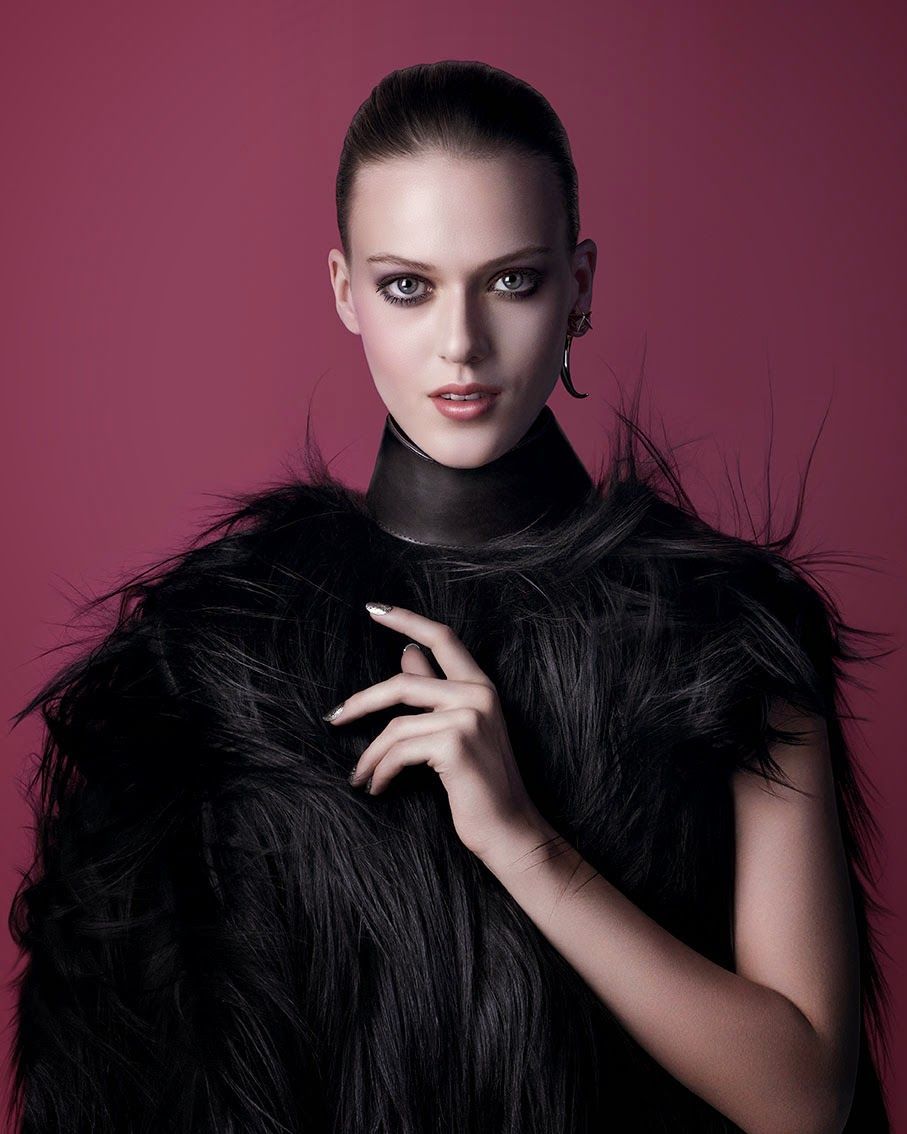 colección otoño-invierno 2014, Givenchy, maquillaje, belleza, Extravagancia