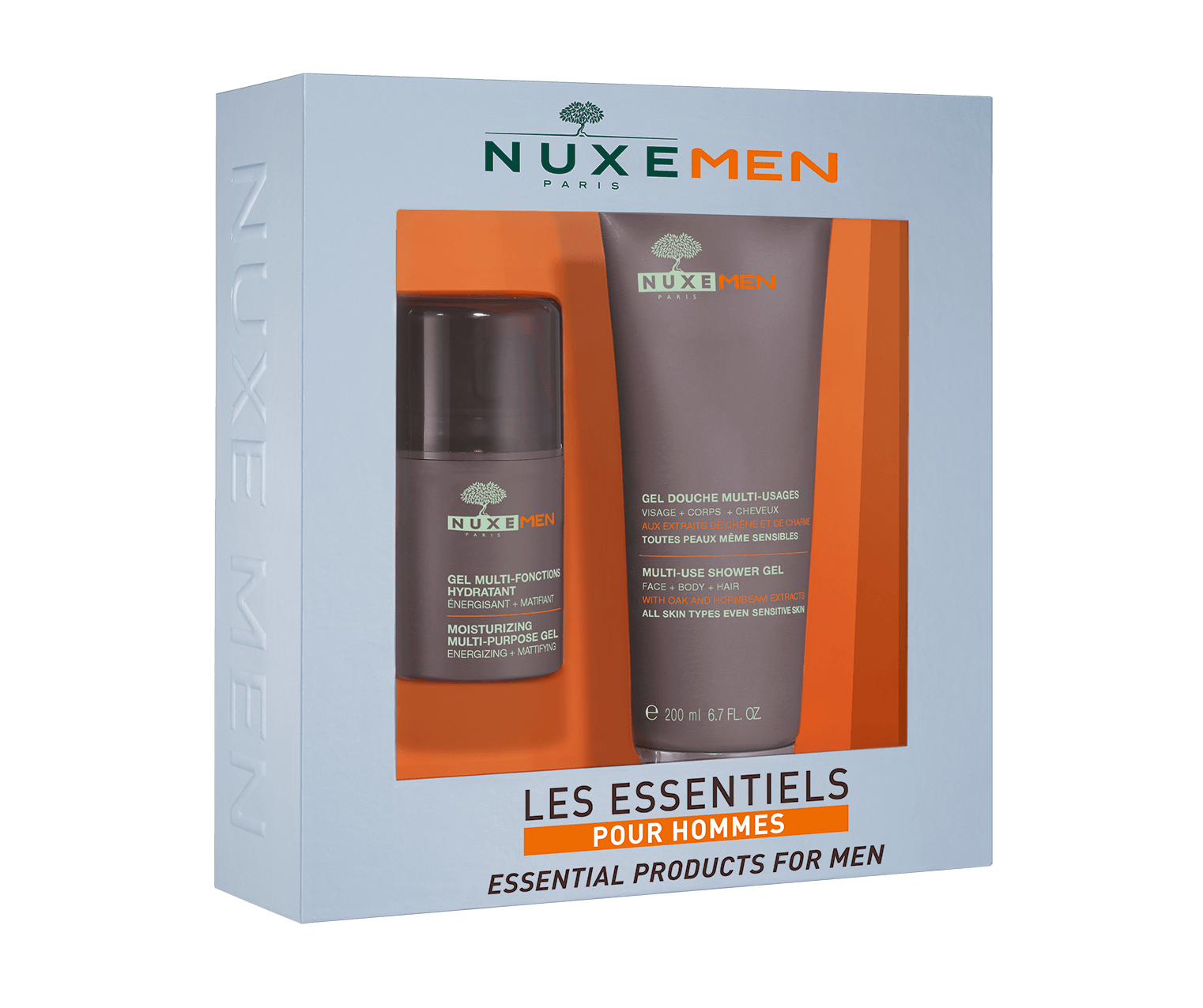 Set Les Essentiels pour hommes NUXE MEN, cosmética
