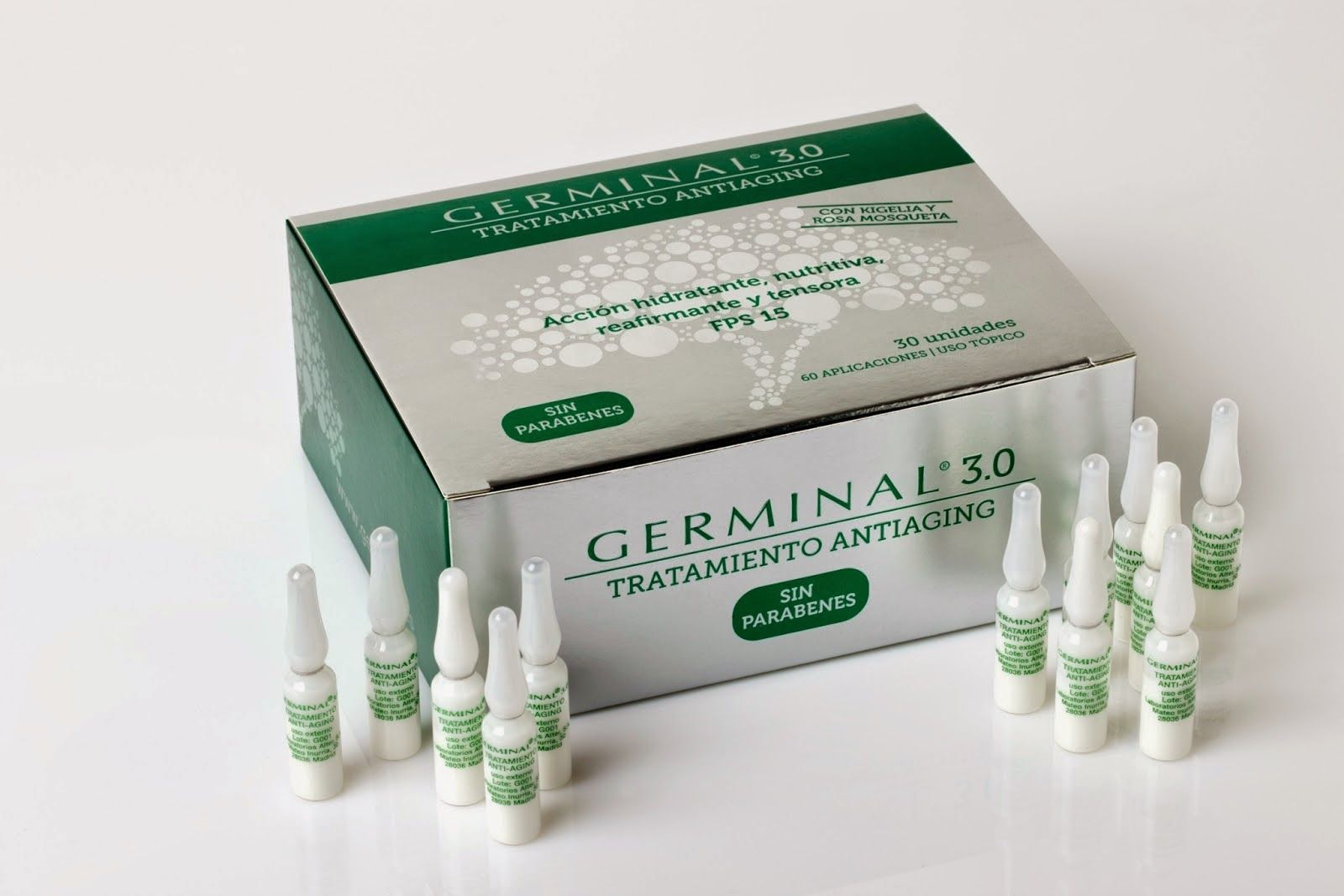 tratamiento de choque, Germinal 3.0 Tratamiento Antiaging