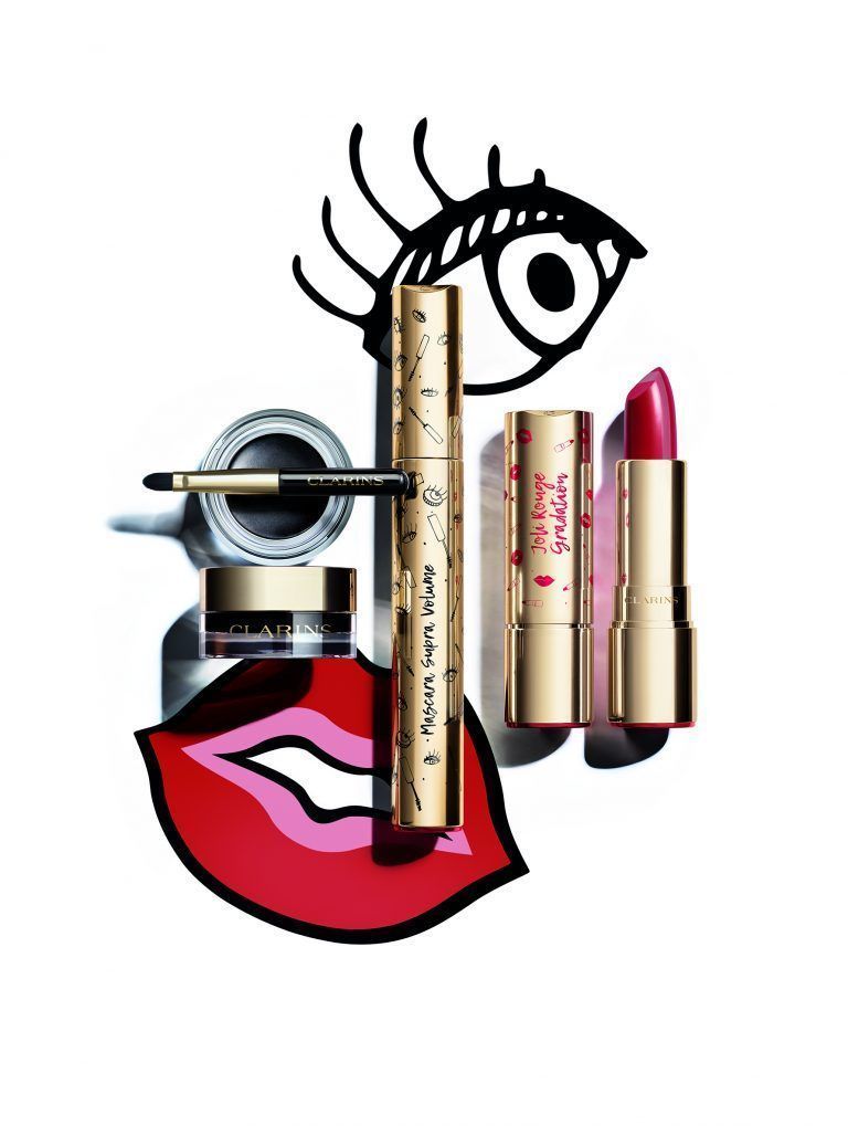 jolie rouge & black nueva colección de maquillaje de Clarins
