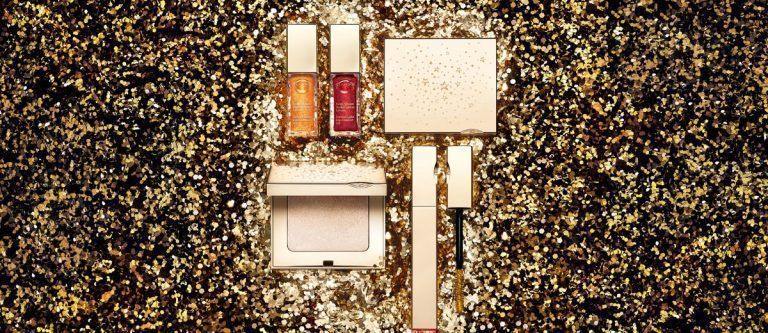 shimer & shine colección de maquillaje de navidad de Clarins